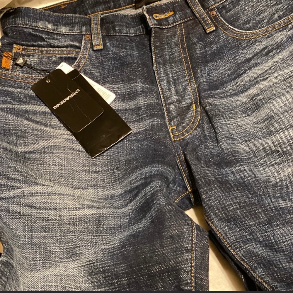 Emporio armani jeans with tag attached